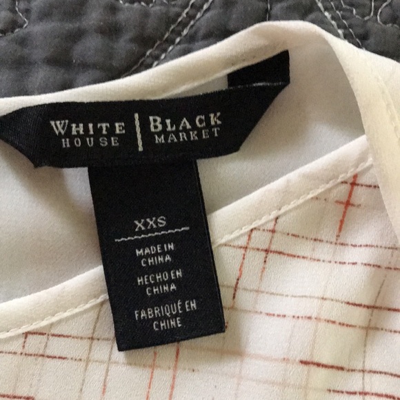 WHBM- Asymmetrical blouse-XXS - Picture 7 of 10